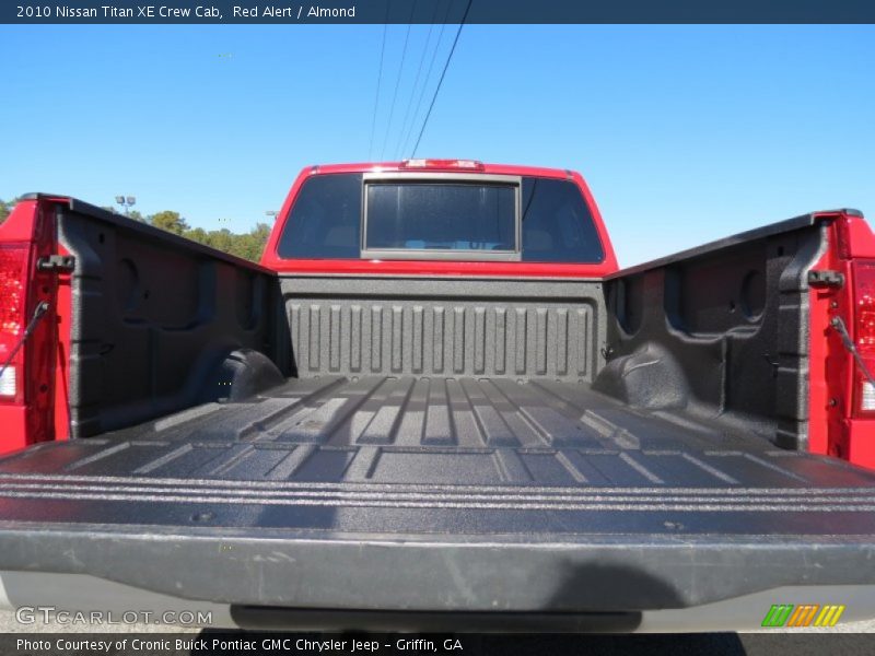 Red Alert / Almond 2010 Nissan Titan XE Crew Cab