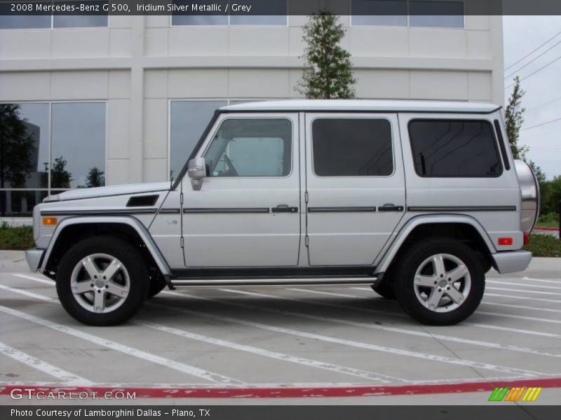 Iridium Silver Metallic / Grey 2008 Mercedes-Benz G 500