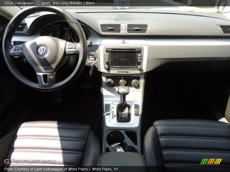 Iron Grey Metallic / Black 2010 Volkswagen CC Sport