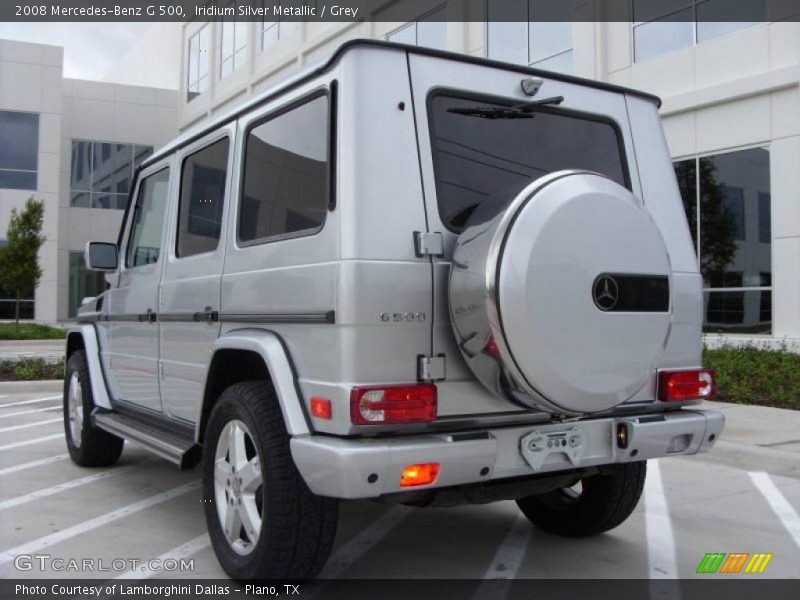 Iridium Silver Metallic / Grey 2008 Mercedes-Benz G 500