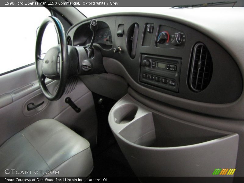 Oxford White / Grey 1998 Ford E Series Van E150 Commercial