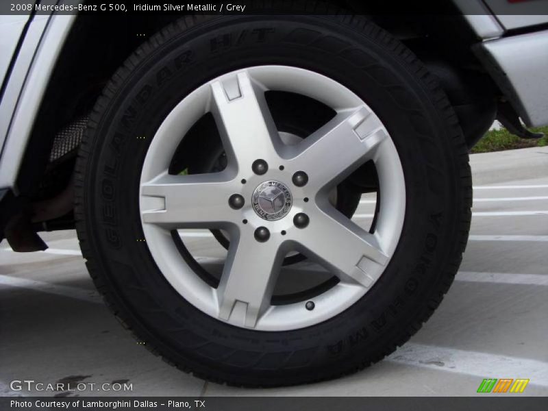 Iridium Silver Metallic / Grey 2008 Mercedes-Benz G 500