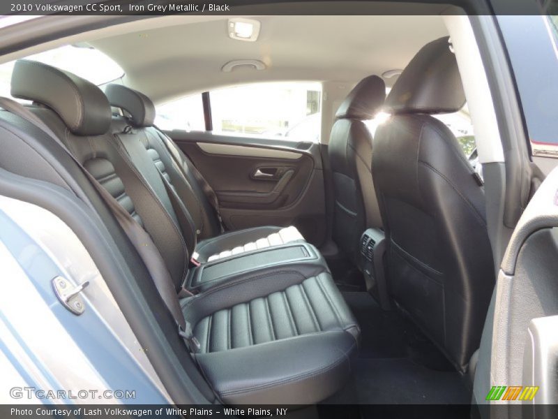 Iron Grey Metallic / Black 2010 Volkswagen CC Sport