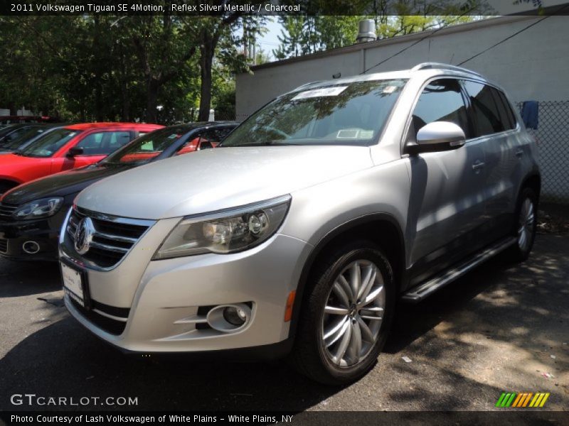 Reflex Silver Metallic / Charcoal 2011 Volkswagen Tiguan SE 4Motion