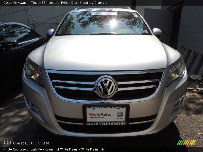 Reflex Silver Metallic / Charcoal 2011 Volkswagen Tiguan SE 4Motion