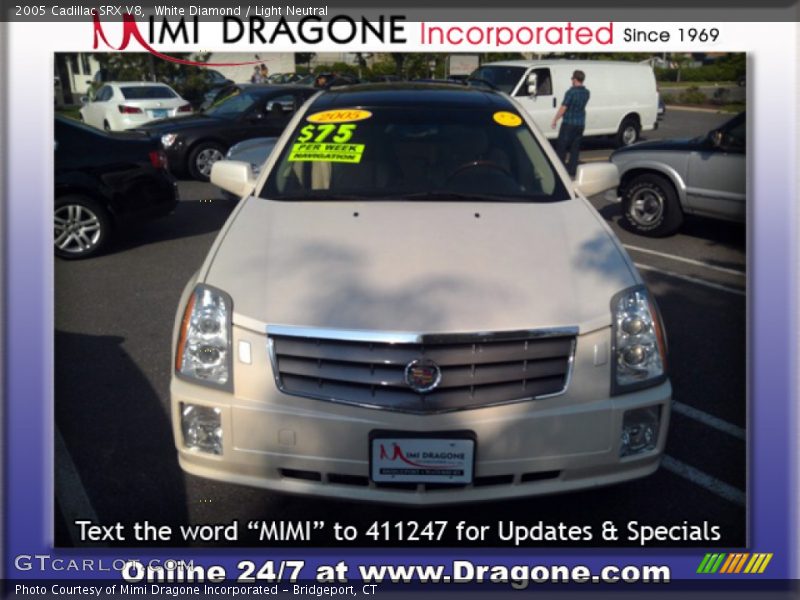 White Diamond / Light Neutral 2005 Cadillac SRX V8