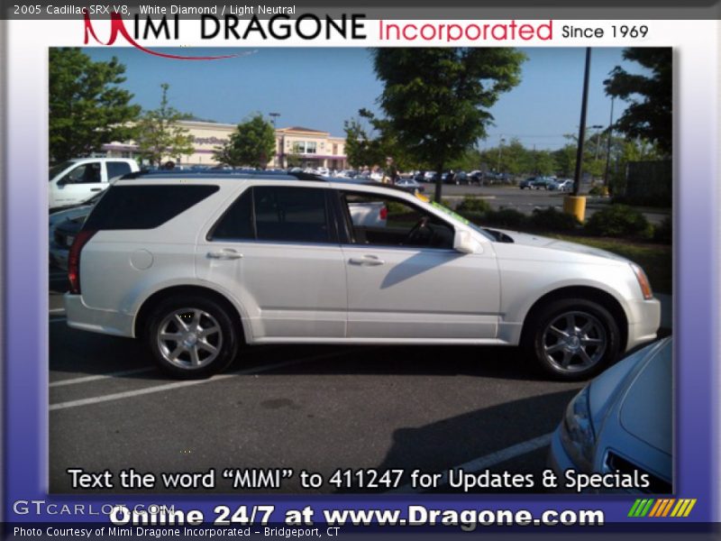 White Diamond / Light Neutral 2005 Cadillac SRX V8