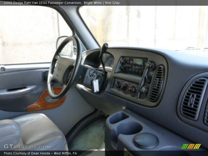 Dashboard of 2000 Ram Van 1500 Passenger Conversion