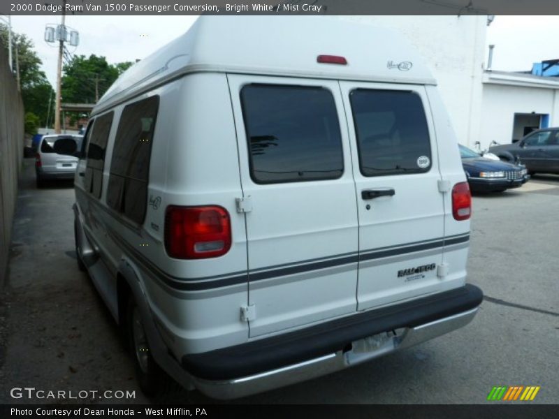 Bright White / Mist Gray 2000 Dodge Ram Van 1500 Passenger Conversion