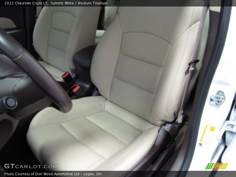 Summit White / Medium Titanium 2012 Chevrolet Cruze LT
