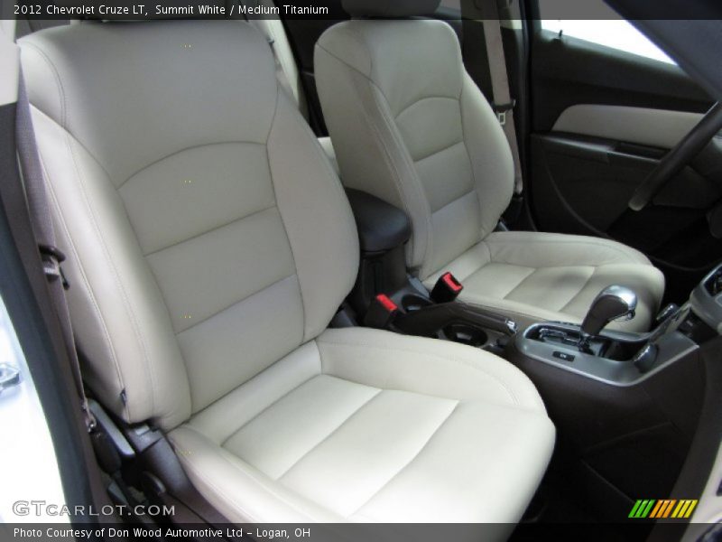 Summit White / Medium Titanium 2012 Chevrolet Cruze LT