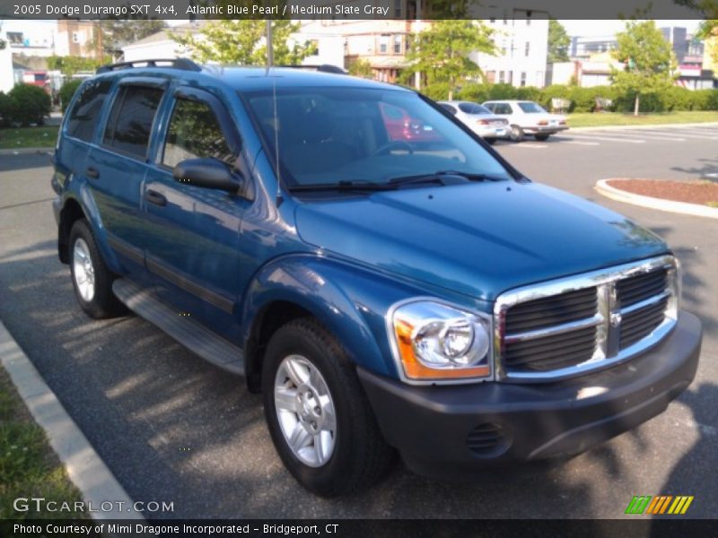Atlantic Blue Pearl / Medium Slate Gray 2005 Dodge Durango SXT 4x4