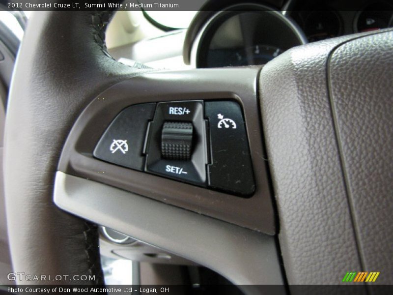 Summit White / Medium Titanium 2012 Chevrolet Cruze LT