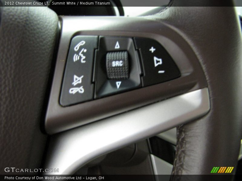 Summit White / Medium Titanium 2012 Chevrolet Cruze LT