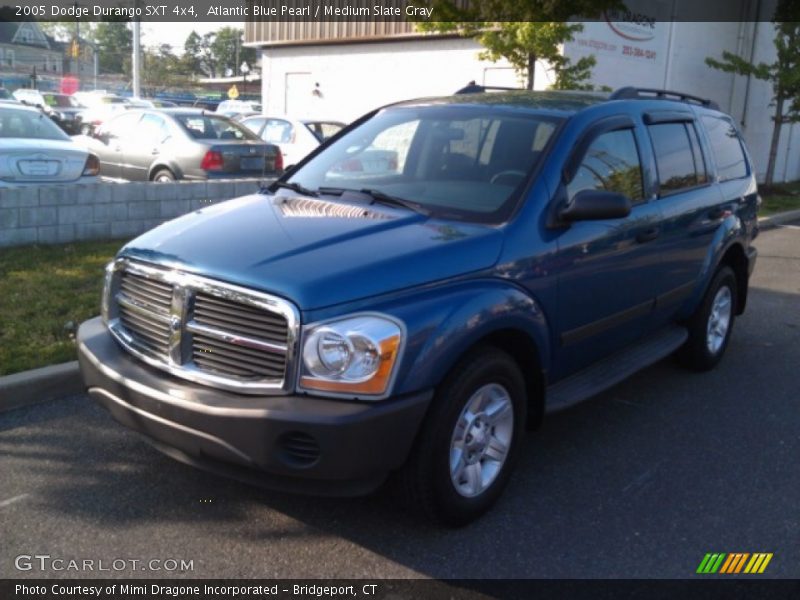 Atlantic Blue Pearl / Medium Slate Gray 2005 Dodge Durango SXT 4x4