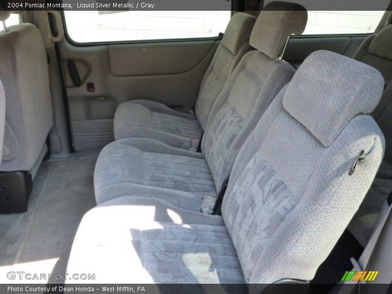 Liquid Silver Metallic / Gray 2004 Pontiac Montana