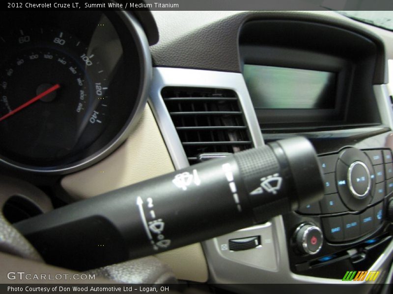 Summit White / Medium Titanium 2012 Chevrolet Cruze LT