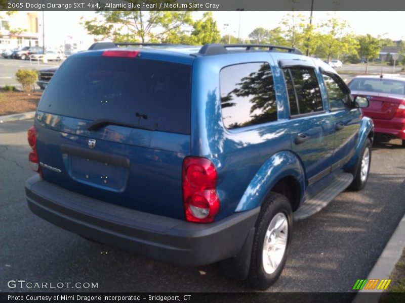 Atlantic Blue Pearl / Medium Slate Gray 2005 Dodge Durango SXT 4x4