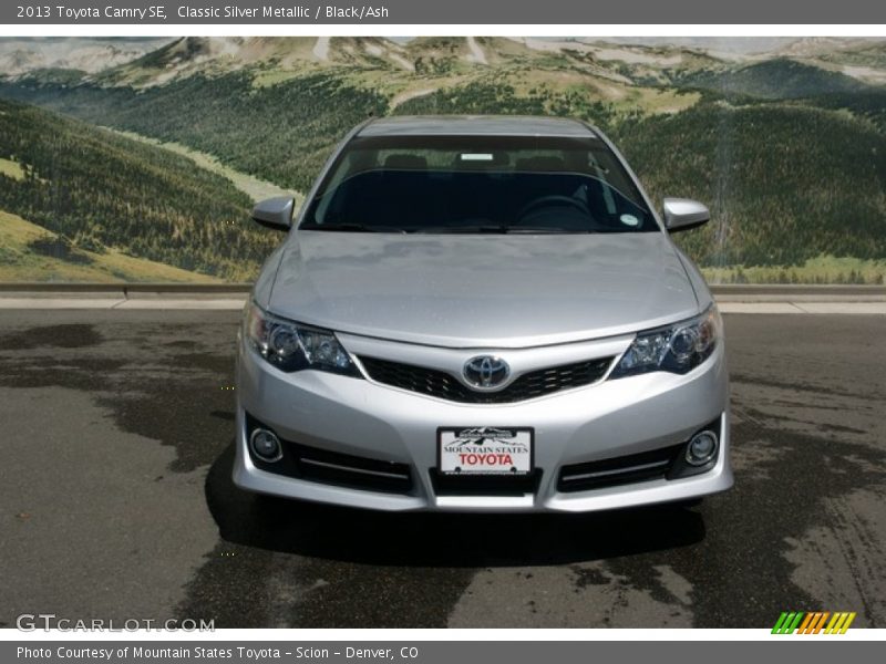 Classic Silver Metallic / Black/Ash 2013 Toyota Camry SE