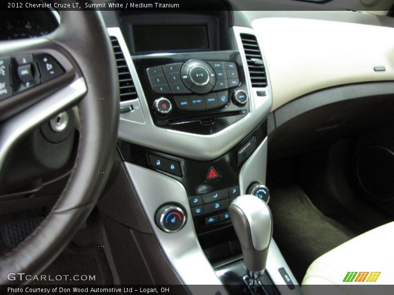 Summit White / Medium Titanium 2012 Chevrolet Cruze LT