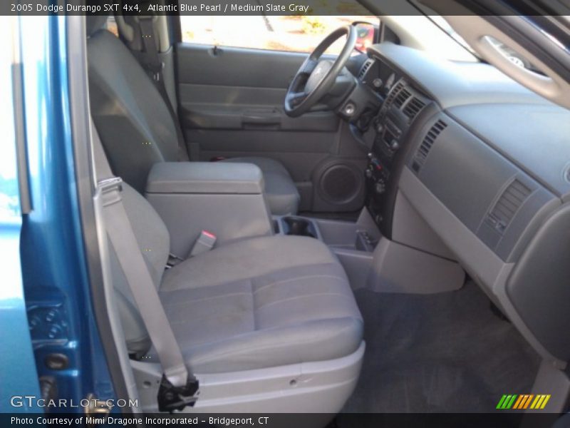Atlantic Blue Pearl / Medium Slate Gray 2005 Dodge Durango SXT 4x4