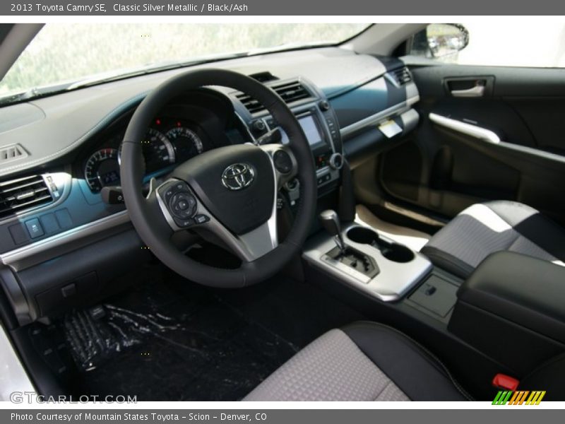 Classic Silver Metallic / Black/Ash 2013 Toyota Camry SE