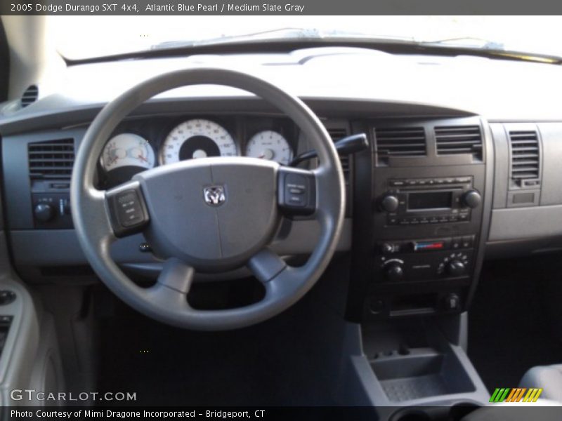 Atlantic Blue Pearl / Medium Slate Gray 2005 Dodge Durango SXT 4x4