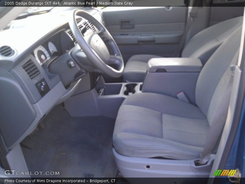 Atlantic Blue Pearl / Medium Slate Gray 2005 Dodge Durango SXT 4x4