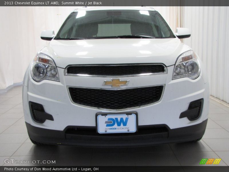 Summit White / Jet Black 2013 Chevrolet Equinox LT AWD