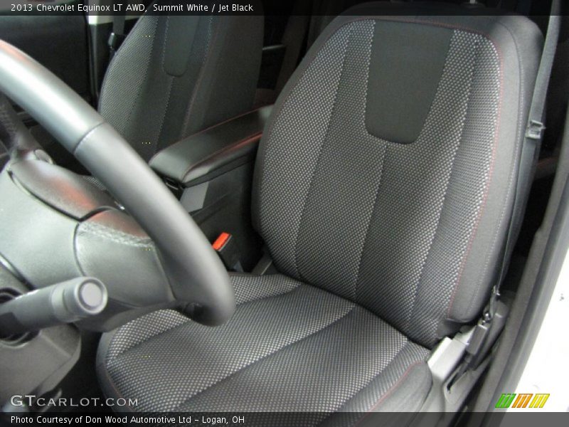 Summit White / Jet Black 2013 Chevrolet Equinox LT AWD