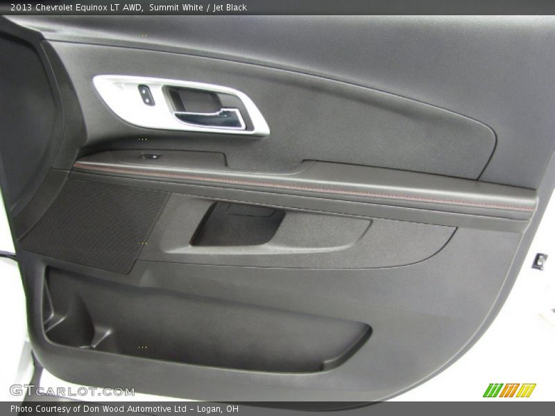 Summit White / Jet Black 2013 Chevrolet Equinox LT AWD