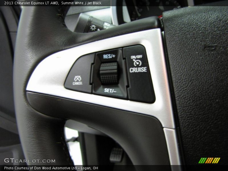 Summit White / Jet Black 2013 Chevrolet Equinox LT AWD