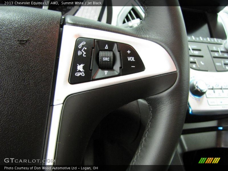 Summit White / Jet Black 2013 Chevrolet Equinox LT AWD