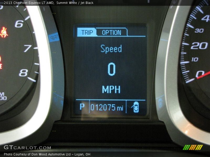 Summit White / Jet Black 2013 Chevrolet Equinox LT AWD