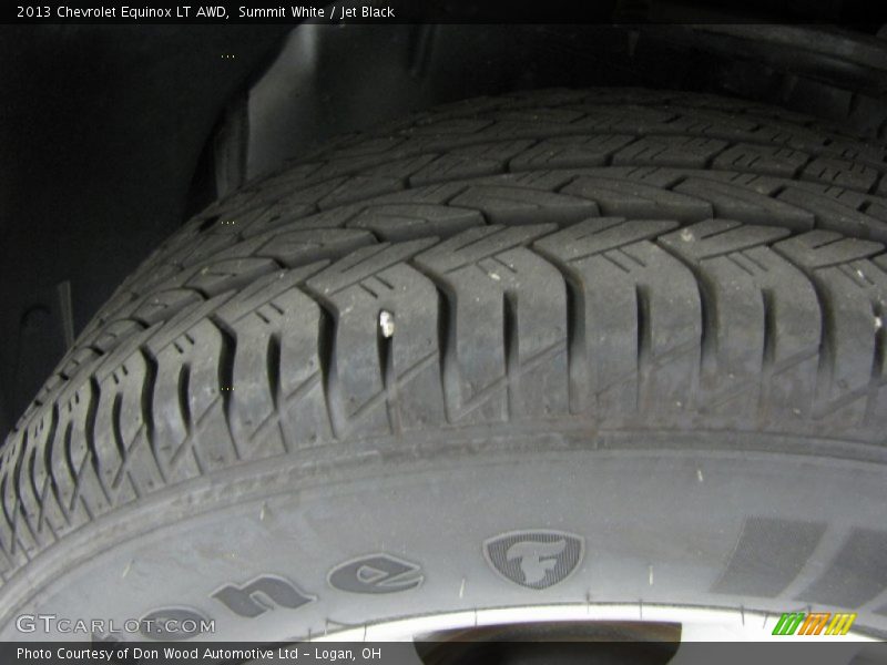 Summit White / Jet Black 2013 Chevrolet Equinox LT AWD