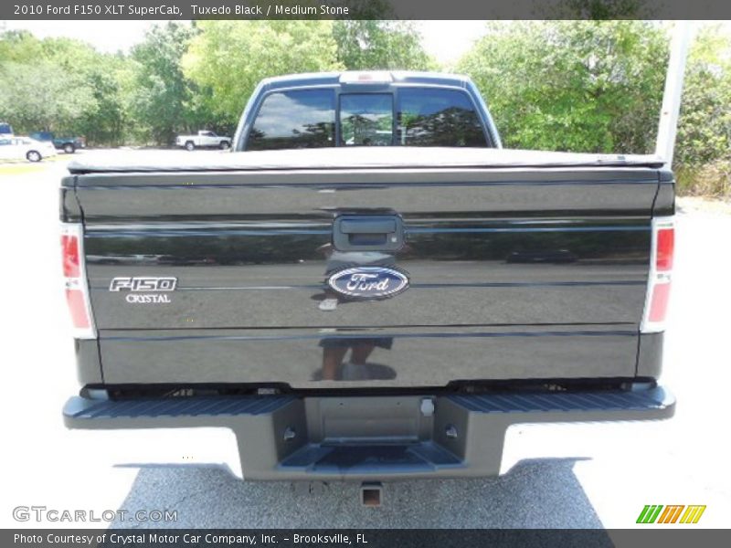 Tuxedo Black / Medium Stone 2010 Ford F150 XLT SuperCab