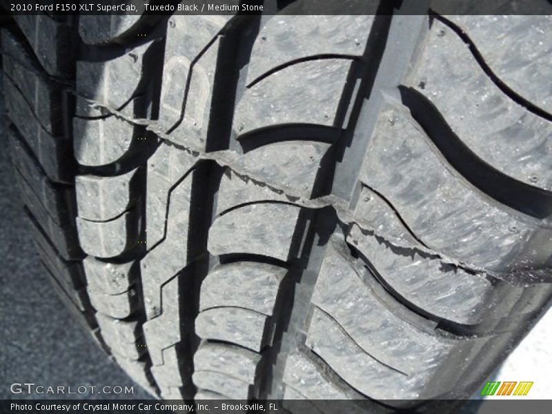 Tuxedo Black / Medium Stone 2010 Ford F150 XLT SuperCab