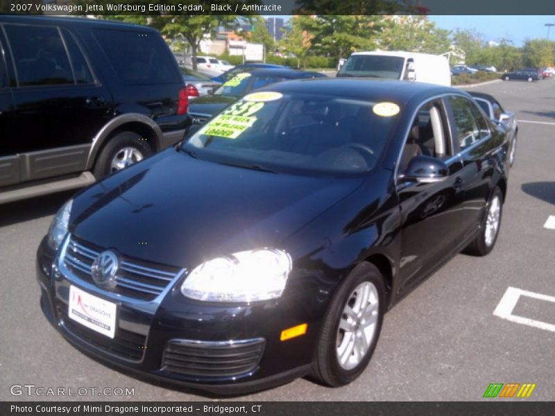 Black / Anthracite 2007 Volkswagen Jetta Wolfsburg Edition Sedan