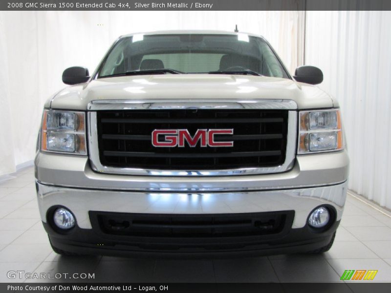Silver Birch Metallic / Ebony 2008 GMC Sierra 1500 Extended Cab 4x4