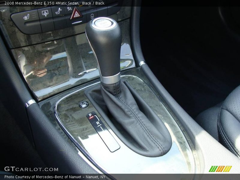 Black / Black 2008 Mercedes-Benz E 350 4Matic Sedan