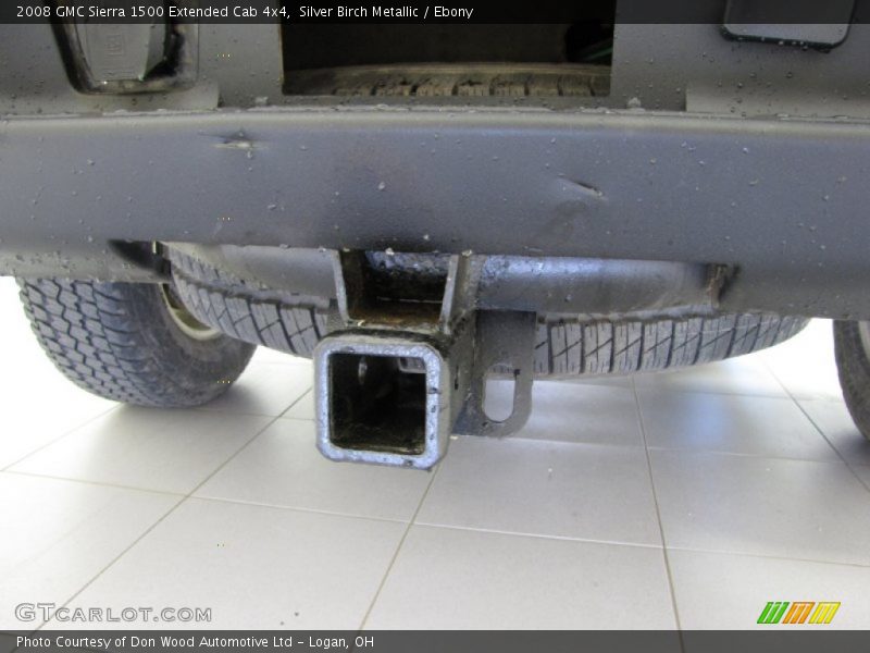 Silver Birch Metallic / Ebony 2008 GMC Sierra 1500 Extended Cab 4x4