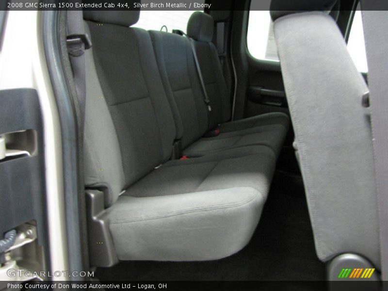 Silver Birch Metallic / Ebony 2008 GMC Sierra 1500 Extended Cab 4x4