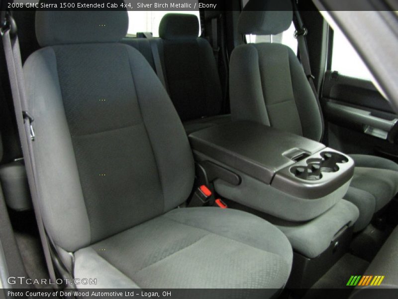 Silver Birch Metallic / Ebony 2008 GMC Sierra 1500 Extended Cab 4x4
