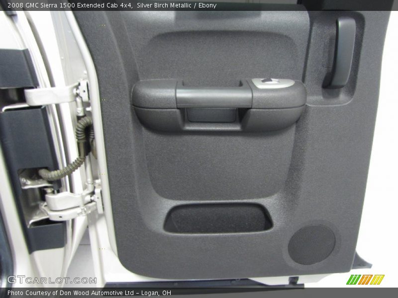 Silver Birch Metallic / Ebony 2008 GMC Sierra 1500 Extended Cab 4x4
