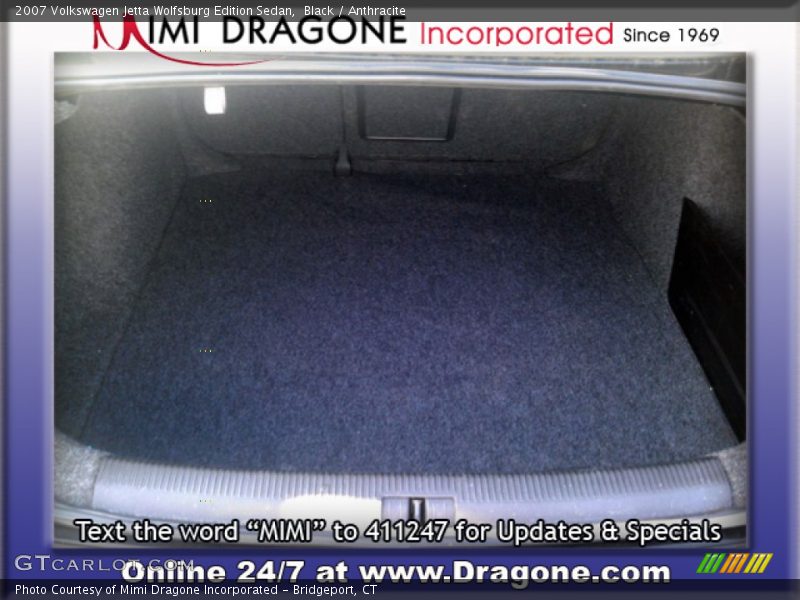 Black / Anthracite 2007 Volkswagen Jetta Wolfsburg Edition Sedan