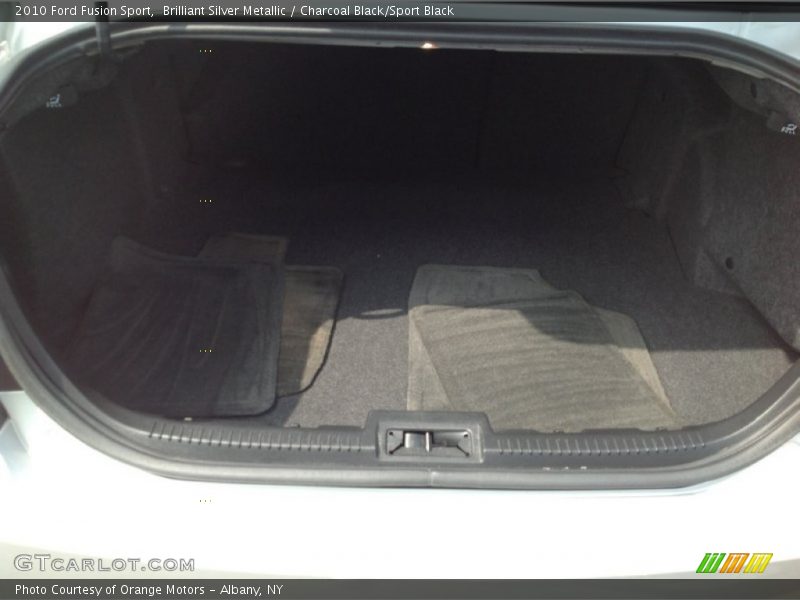 Brilliant Silver Metallic / Charcoal Black/Sport Black 2010 Ford Fusion Sport