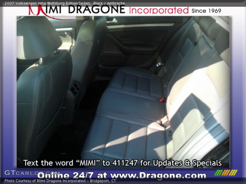 Black / Anthracite 2007 Volkswagen Jetta Wolfsburg Edition Sedan