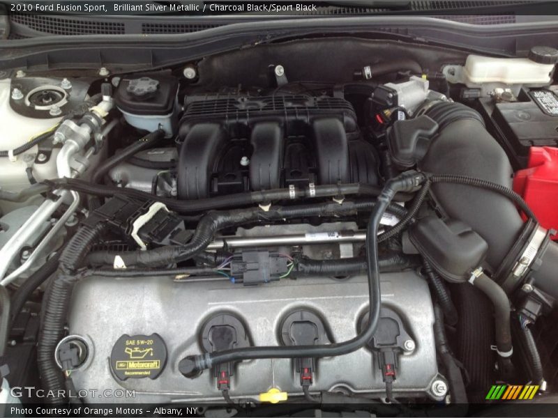 Brilliant Silver Metallic / Charcoal Black/Sport Black 2010 Ford Fusion Sport