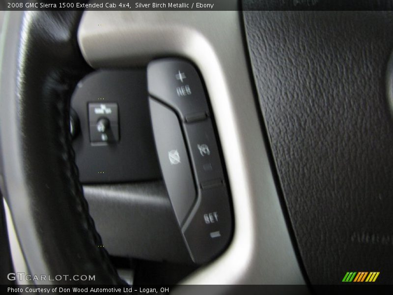 Silver Birch Metallic / Ebony 2008 GMC Sierra 1500 Extended Cab 4x4