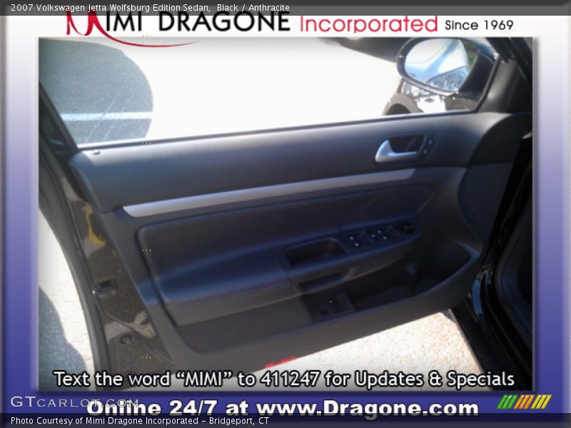 Black / Anthracite 2007 Volkswagen Jetta Wolfsburg Edition Sedan